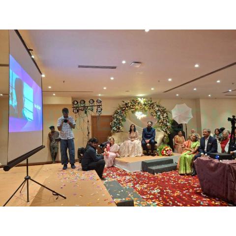 Projector on hire rent in 